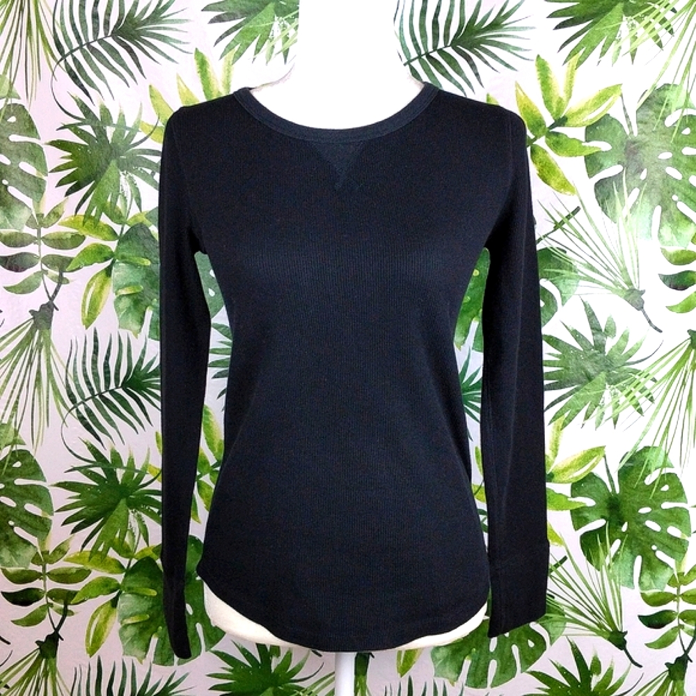 Gap Black Long Sleeved Sweater (Size: Small)